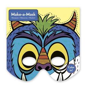 Monsters Make-A-Mask di Mudpuppy edito da Galison
