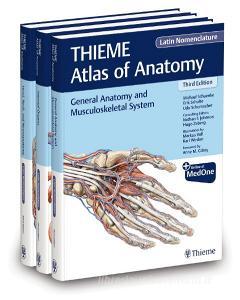 THIEME Atlas of Anatomy, Latin Nomenclature, Three Volume Set, Third Edition di Michael Schünke, Erik Schulte, Udo Schumacher edito da Thieme Medical Publishers