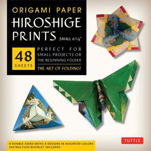 Origami Paper Hiroshige Prints Small 6 3/4 edito da Tuttle Publishing