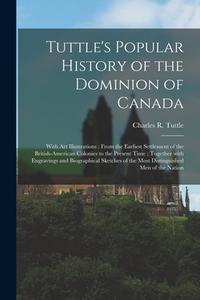 TUTTLE'S POPULAR HISTORY OF THE DOMINION di CHARLES R. TUTTLE edito da LIGHTNING SOURCE UK LTD