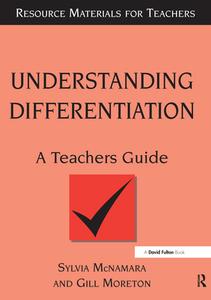 Understanding Differentiation di Sylvia McNamara edito da David Fulton Publishers