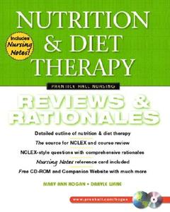 Nutrition And Diet Therapy di Mary Ann Hogan, Daryle Wane edito da Pearson Education Limited