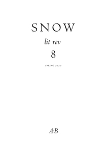 Snow Lit Rev, No. 8 edito da ALLARDYCE BOOK