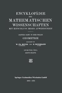 Geometrie di W. Fr. Meyer, H. Mohrmann edito da Vieweg+Teubner Verlag