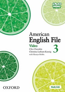 American English File Level 3: Dvd di Clive Oxenden, Christina Latham-Koenig, Paul Seligson edito da Oxford University Press