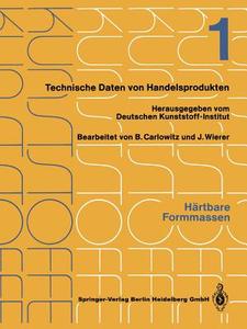 Härtbare Formmassen di Bodo Carlowitz, Jutta Wierer edito da Springer Berlin Heidelberg