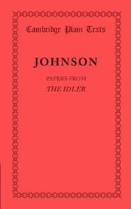 Papers from the Idler di Samuel Johnson edito da Cambridge University Press