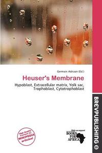 Heuser\'s Membrane edito da Brev Publishing