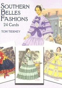 Southern Belles Fashions: 24 Cards di Tom Tierney edito da DOVER PUBN INC