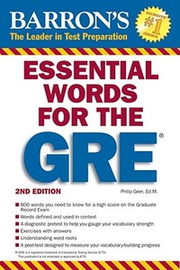 Essential Words For The Gre di Philip Geer edito da Barron's Educational Series Inc.,u.s.
