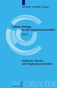 Politische Theorie und Staatswissenschaften edito da De Gruyter