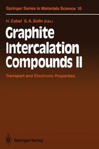 Graphite Intercalation Compounds II edito da Springer Berlin Heidelberg