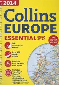 2014 Collins Essential Road Atlas Europe di Collins Maps edito da Harpercollins Publishers