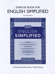 Exercise Book for English Simplified di Blanche Ellsworth, John A. Higgins edito da Pearson Education (US)