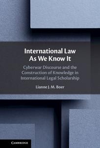 International Law As We Know It di Lianne Boer edito da Cambridge University Press