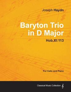 Baryton Trio in D Major Hob.XI di Joseph Haydn edito da Bailey Press
