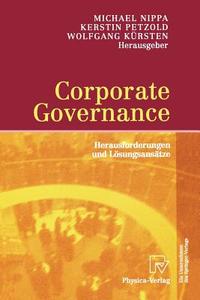 Corporate Governance edito da Physica-Verlag HD
