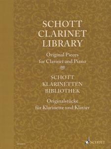 Schott Clarinet Library, Klarinette in B und Klavier edito da Schott Music, Mainz