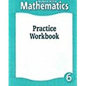 Houghton Mifflin Mathmatics: Practice Workbook Consumable Level 6 2002 edito da Houghton Mifflin Harcourt (HMH)