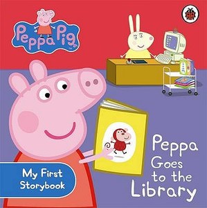 Peppa Pig: Peppa Goes To The Library: My First Storybook di Peppa Pig edito da Penguin Books Ltd