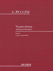 Nessun Dorma (from Turandot): Voice and Piano edito da Ricordi