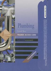 Nccerconnect -- Trainee Access Card -- For Plumbing Level 2 di National Center for Construction Educati edito da PRENTICE HALL