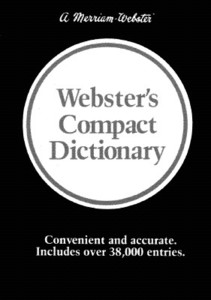 Webster's Compact Dictionary edito da Merriam-Webster