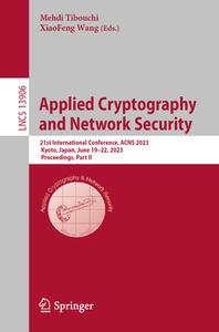 Applied Cryptography  and Network Security edito da Springer Nature Switzerland