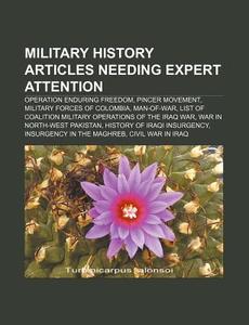 Operation Enduring Freedom, Pincer Movement, Military Forces Of Colombia, Man-of-war di Source Wikipedia edito da General Books Llc