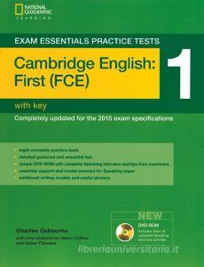 Exam Essentials: Cambridge First Practice Tests 1 W/Key + DVD-ROM di Charles Osbourne, Helen Chilton, Helen Tiliouine edito da HEINLE & HEINLE PUBL INC