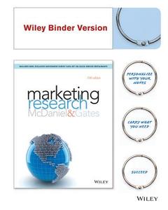 Marketing Research di Carl McDaniel, Roger Gates edito da Wiley