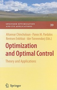 Optimization and Optimal Control edito da Springer New York