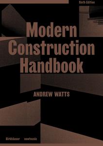 Modern Construction Handbook di Andrew Watts edito da Birkhäuser Verlag GmbH