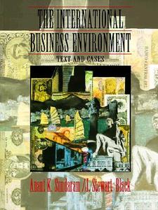 Black, J: INTL BUSINESS ENVIRONMENT di Anant K. Sundaram edito da Pearson Education