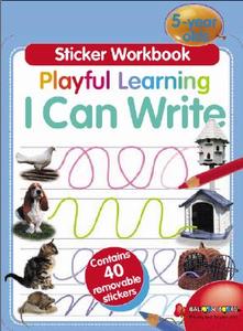 Sticker Workbook: I Can Write di Balloon Books edito da Balloon Books