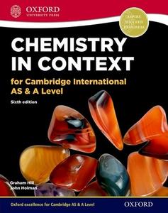 Chemistry In Context For Cambridge International As & A Level di Graham C. Hill, John Holman edito da Oxford University Press