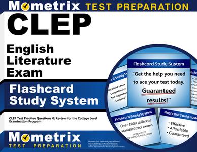 CLEP English Literature Exam Flashcard Study System: CLEP Test Practice Questions and Review for the College Level Examination Program di CLEP Exam Secrets Test Prep Team edito da Mometrix Media LLC