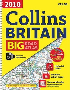2010 Collins Big Road Atlas Britain edito da HarperCollins Publishers