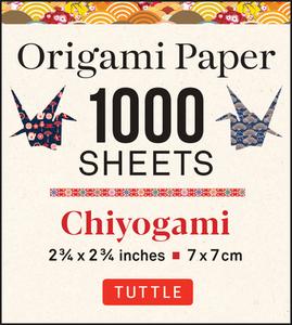 Origami Paper Chiyogami 1,000 Sheets 2 3/4 In (7 Cm) edito da Tuttle Publishing