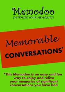 Memodoo Memorable Conversations di Memodoo edito da Confetti Publishing