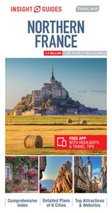Insight Guides Travel Map Northern France di Insight Guides edito da Apa Publications