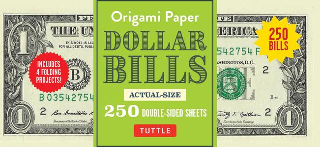 Origami Paper: Dollar Bills di Marc Kirschenbaum edito da Tuttle Publishing