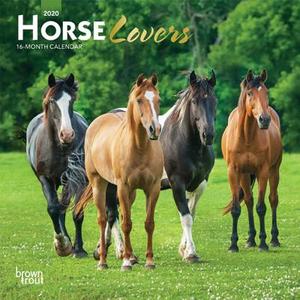 Horse Lovers 2020 Mini Wall Calendar di Inc Browntrout Publishers edito da Brown Trout