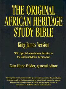 Original African Heritage Study Bible-KJV edito da Judson Press