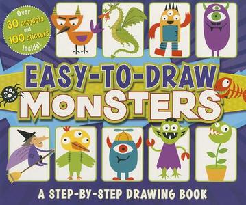 Easy-To-Draw Monsters: A Step-By-Step Drawing Book di Mattia Cerato, Jannie Ho edito da PICTURE WINDOW BOOKS