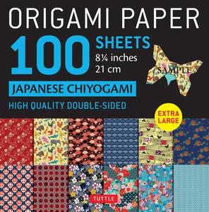 Origami Paper 100 Sheets Japanese Chiyogami 8 1/4" (21 Cm) di Tuttle Studio edito da Tuttle Publishing