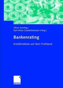 Bankenrating di EVERLING OLIVER edito da Springer