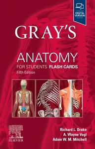 Gray's Anatomy For Students Flash Cards di Richard L. Drake, A. Wayne Vogl, Adam W. M. Mitchell edito da Elsevier Health Sciences