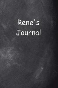 Rene Personalized Name Journal Custom Name Gift Idea Rene: (Notebook, Diary, Blank Book) di Distinctive Journals edito da Createspace Independent Publishing Platform