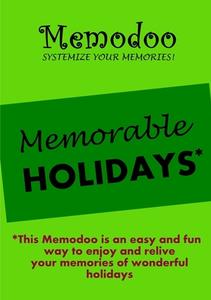 Memodoo Memorable Holidays di Memodoo edito da Confetti Publishing